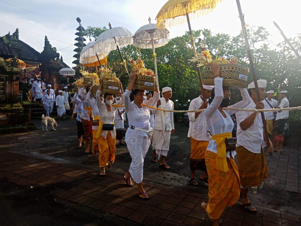 Upacara lan Upakara Ngusabha Nini Desa Adat Dalung Warsa 2022
